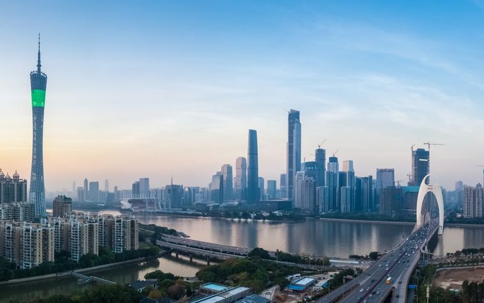 W Guangzhou (Kanton) na 100 tys. mieszkańców przypada ponad 2,1 tys. startupów.