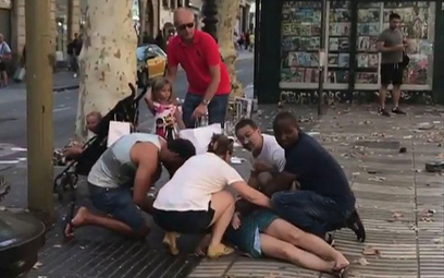 13 ofiar śmiertelnych po zamachu w Barcelonie
