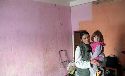 Mieszkańcy miejscowości Krasnohoriwka na obrzeżach Doniecka