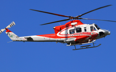 Śmigłowiec Bell 412EPI jednej z japońskich służb ratowniczych. Fot./Bell.