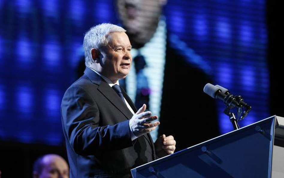 Jarosław Kaczyński, kongres PiS, marzec 2010