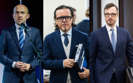 Ministrowie aktywów państwowych w rządzie koalicji 15 października: Borys Budka, Wojciech Balczun i 