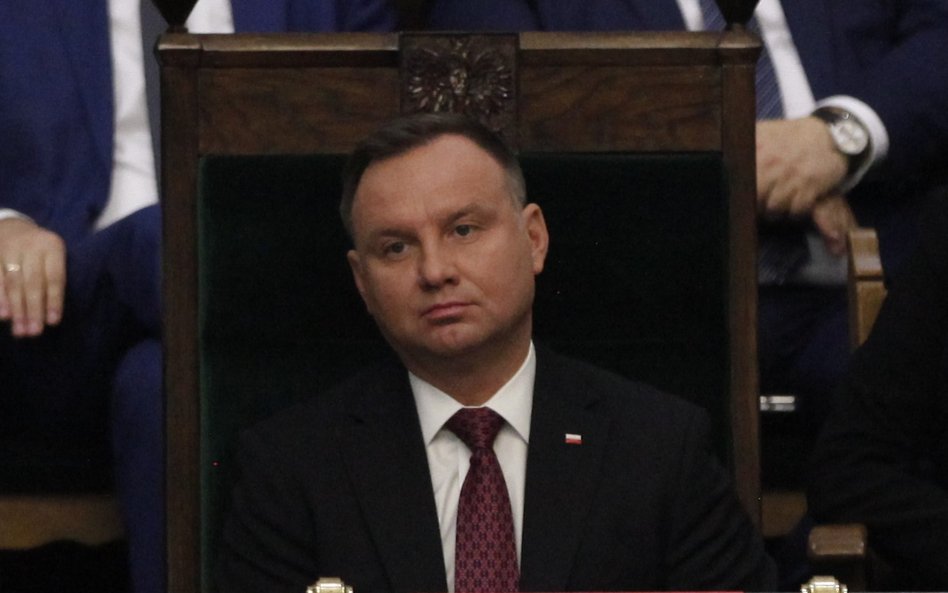 Prezydent Andrzej Duda w Sejmie