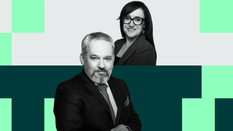 Michał Szułdrzyński, redaktor naczelny „Rzeczpospolitej” oraz Aleksandra Ptak-Iglewska, dziennikarka