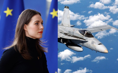 Sanna Marin nie wykluczyła rozważenia przekazania Ukrainie myśliwców F/A-18