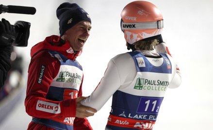 Piotr Żyła i Dawid Kubacki