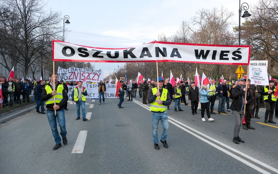 Gniew rolników to skutek braku konsultacji w sprawie Zielonego Ładu