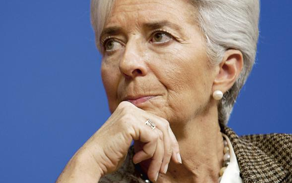 Christine Lagarde, szefowa MFW.