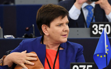 Beata Szydło w Parlamencie Europejskim 3 lipca