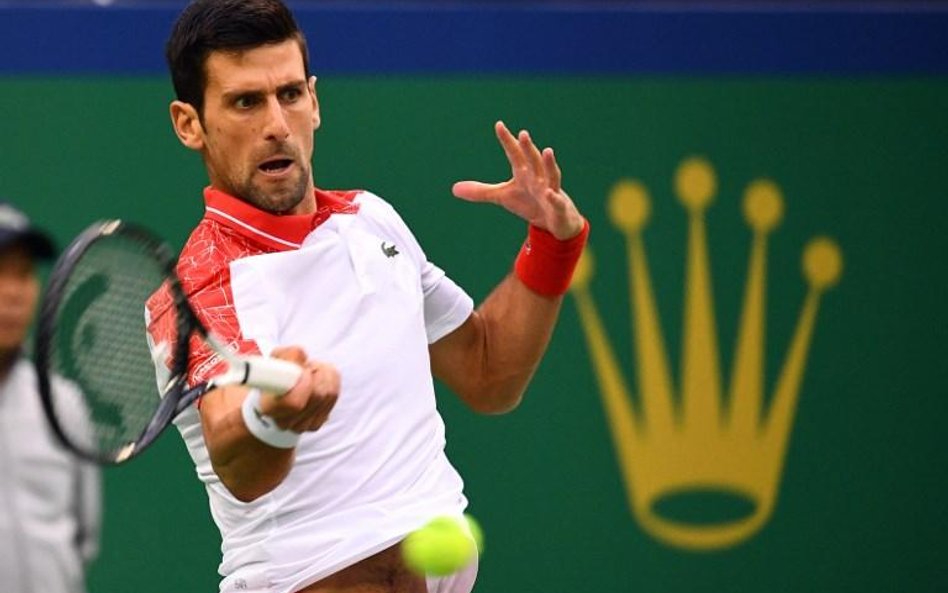 Novak Djoković zwycięża w Szanghaju
