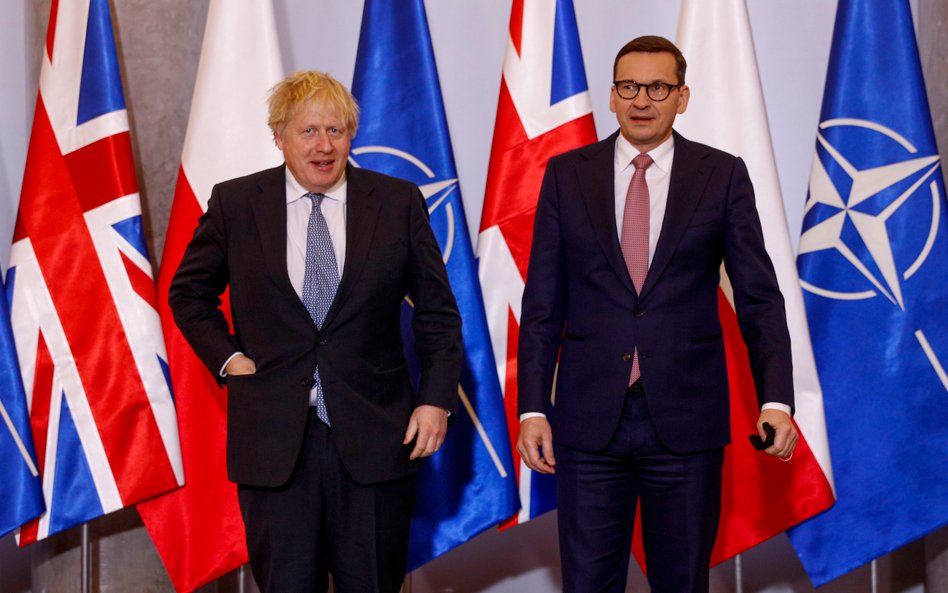 Boris Johnson, Mateusz Morawiecki