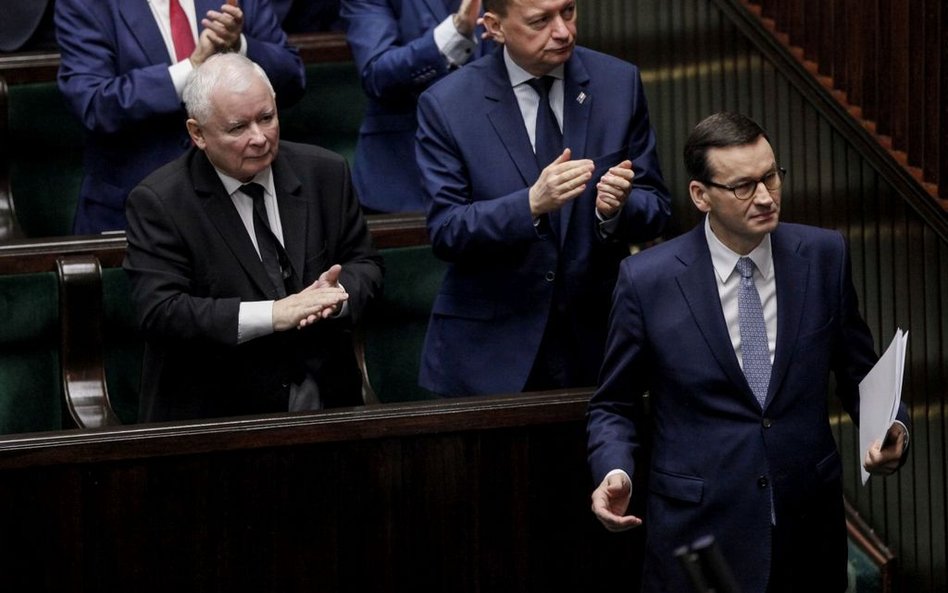 Morawiecki: SN przypisuje sobie kompetencje TK. Sytuacja niebezpieczna