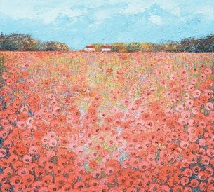 Obrazy Alicji Kappy od lat najchętniej licytujemy na aukcjach młodej sztuki.