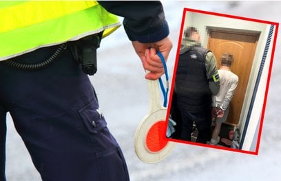 17-letni motocyklista został zatrzymany przez piaseczyńskich policjantów po tym, jak uciekał przed k