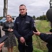 Marcin Sawicki z Policji i rzecznik Prokuratury Okręgowej w Radomiu Aneta Góźdź podczas konferencji 