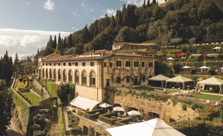Włoska Villa San Michele – dawny franciszkański klasztor, a obecnie luksusowy hotel – należy do najc