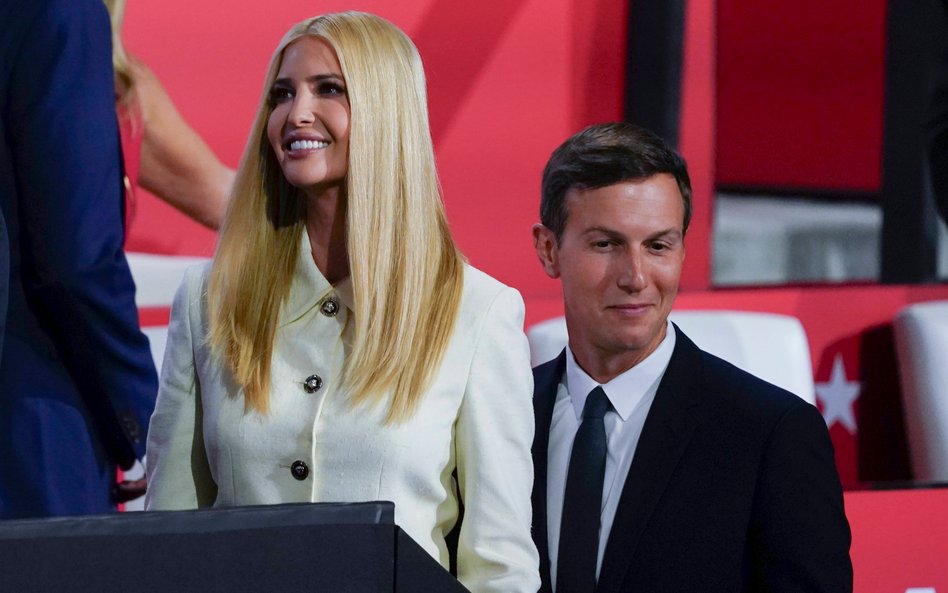 Ivanka Trump i Jared Kushner w czasie lipcowej Narodowej Konwencji Republikanów w Milwaukee w stanie