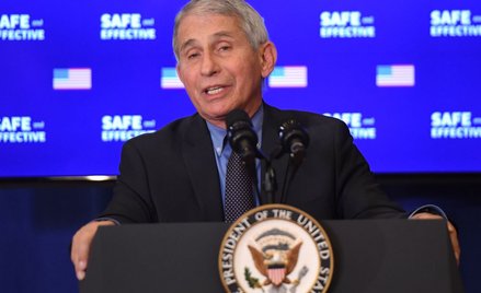 Dr Anthony Fauci o nowym wariancie koronawirusa wykrytym w Wielkiej Brytanii