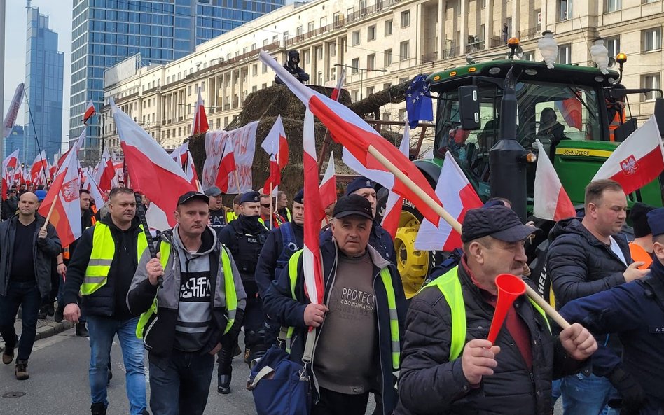 Ruszył protest rolników w Warszawie. Gdzie są pierwsze utrudnienia?