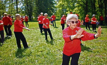 Podczas festynu z okazji Światowego Dnia Ziemi na warszawskim Polu Mokotowskim pojawili się adepci T