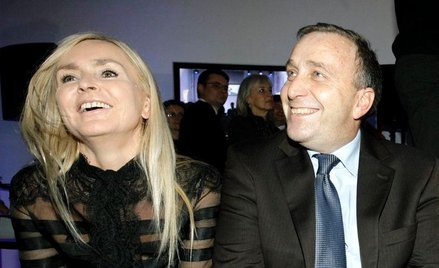 Monika Olejnik i Grzegorz Schetyna