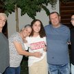 Szeregowa Megidish (w środku) z członkami rodziny po uwolnieniu jej przez stronę izraelską