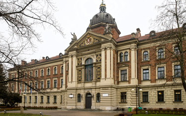 Budynek główny Uniwersytetu Ekonomicznego w Krakowie