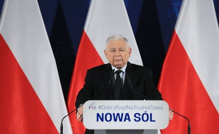 Prezes Prawa i Sprawiedliwości Jarosław Kaczyński