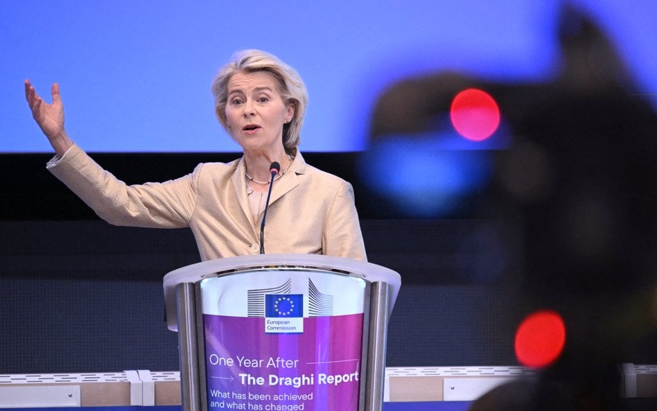 Przewodnicząca Komisji Europejskiej Ursula von der Leyen