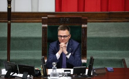 Marszałek Sejmu Szymon Hołownia