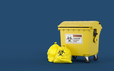 Koronawirus: śmieci z kwarantanny powinny trafiać do odrębnego worka