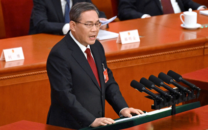 Li Qiang, chiński premier, zapowiedział m.in. zwiększenie emisji obligacji. Fot. afp
