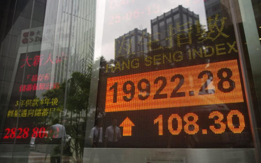 Rynek w Hongkongu wyprzedził japoński