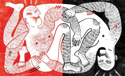 Ilustracja z antologii „7 grzechów głównych".