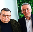 Wojciech Mann i Krzysztof Materna dołączają do listy znanych osób reklamujących usługi bankowe. Fot.