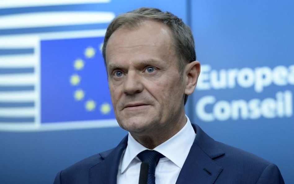 Przewodniczący Rady Europejskiej Donald Tusk