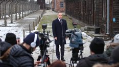 Międzynarodowy Dzień Pamięci o Ofiarach Holokaustu. Prezydent Karol Nawrocki na terenie byłego obozu