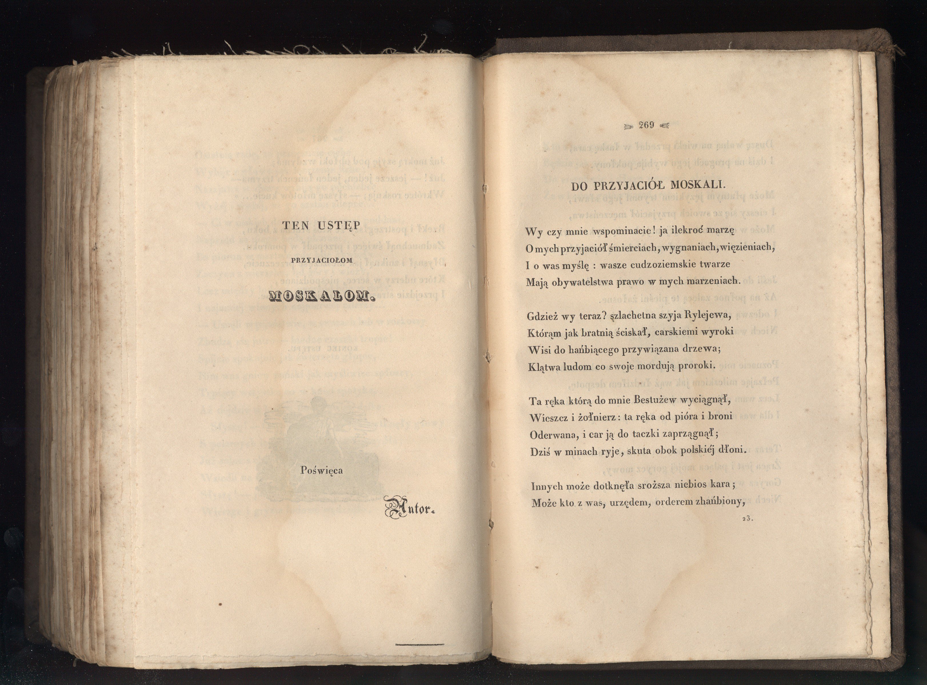 Adam Mickiewicz – pytania o Rosję