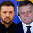 Prezydent Ukrainy Wołodymyr Zełenski i premier Słowacji Robert Fico