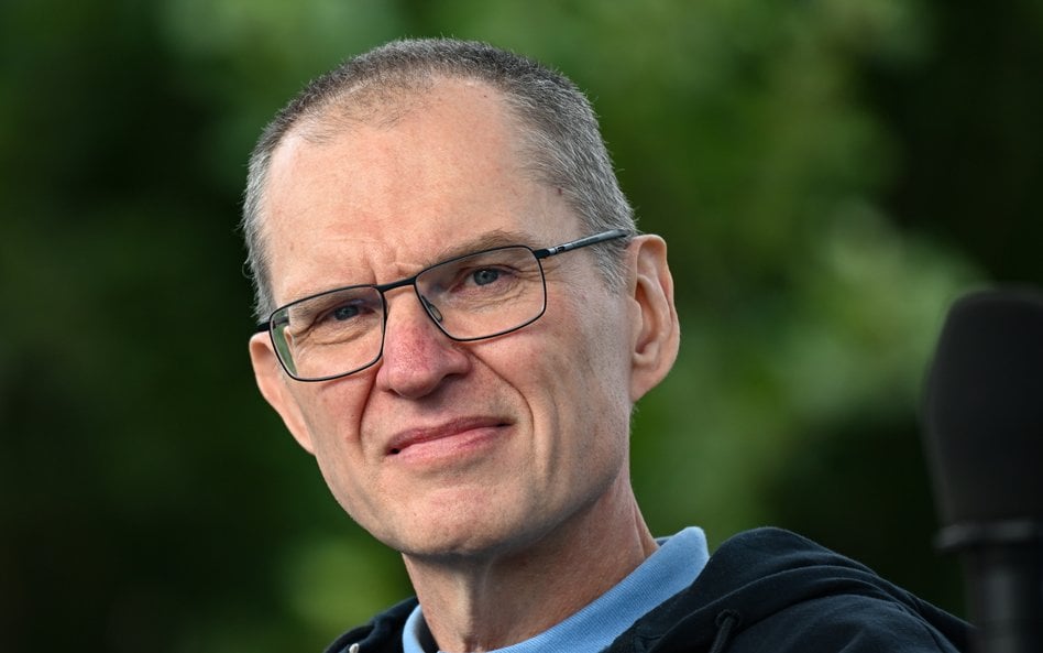 Dziennikarz i działacz mniejszości polskiej na Białorusi Andrzej Poczobut