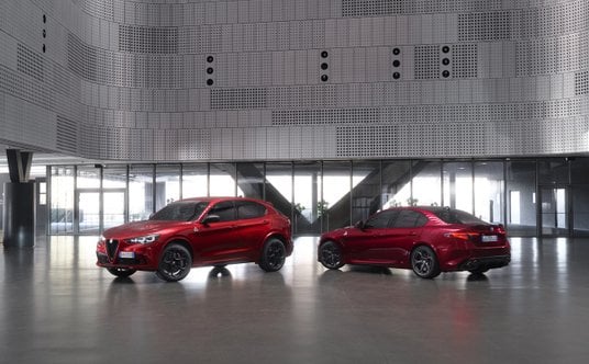 Alfa Romeo Giulia i Stelvio.