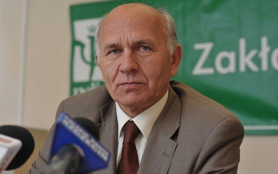 Jerzy Marciniak, prezes Azotów Tarnów