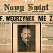 Maksymilian Węgrzynek i „Nowy Świat” wydany 9 listopada 1944 roku z informacją o jego śmierci