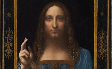 Obraz "Zbawiciel świata" (Salvator Mundi) namalował prawdopodobnie Leonardo da Vinci