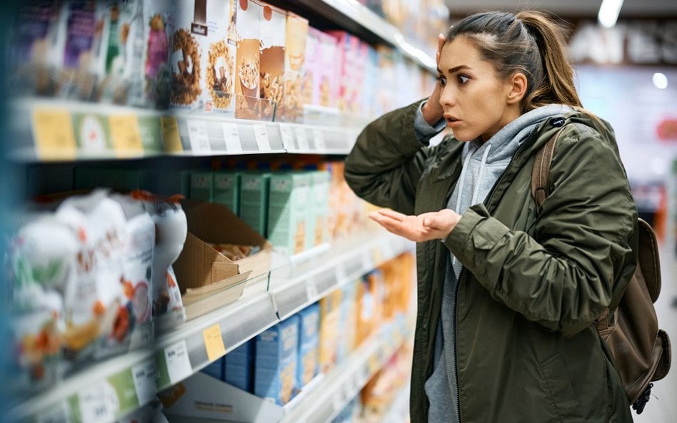 Ceny w sklepach nadal będą rosły. Produkty, które mocno podrożeją w 2023