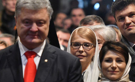 Julia Tymoszenko zaciekle atakuje Petra Poroszenkę