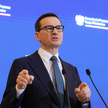 Premier Mateusz Morawiecki podczas konferencji prasowej po posiedzeniu rządu