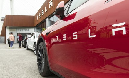 #WykresDnia: Tesla spada coraz niżej