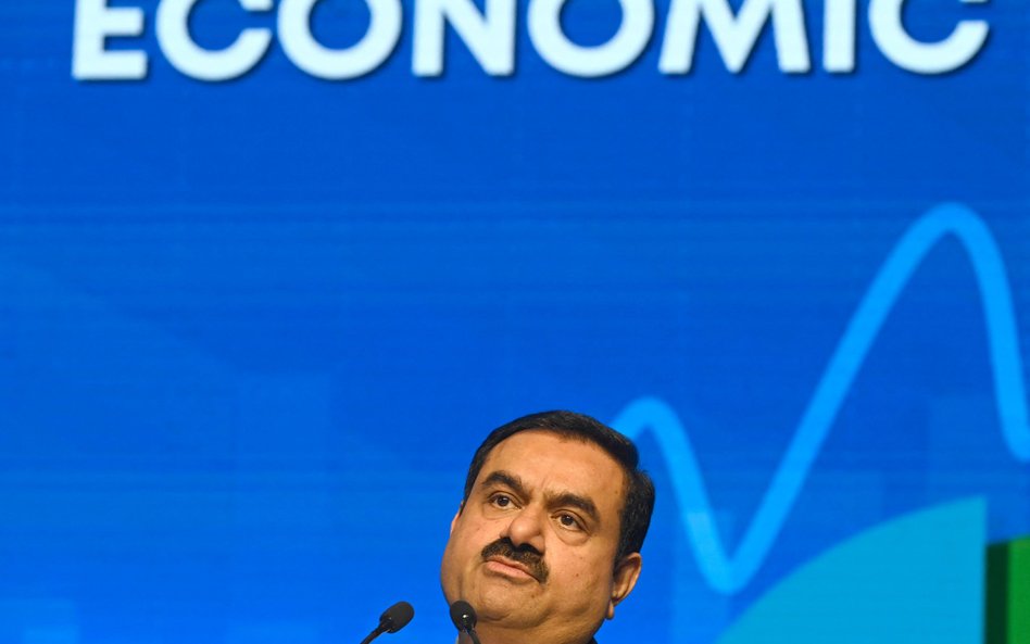 Gautam Adani, szef holdingu Adani Group. Fot. INDRANIL MUKHERJEE/afp