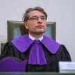 Sędzia Leszek Bosek podczas jawnego posiedzenia Sądu Najwyższego